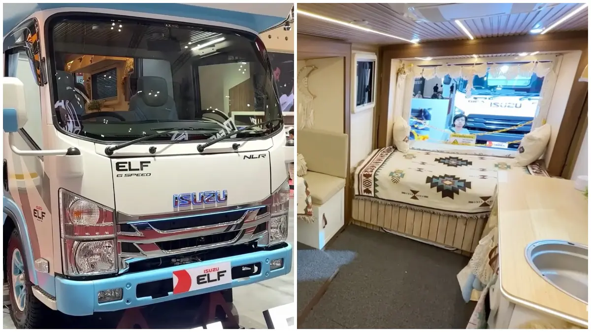 Tampilan Campervan Milik Youtuber JAJAGO . (Foto: Kanal Youtube Ridwan Hanif)