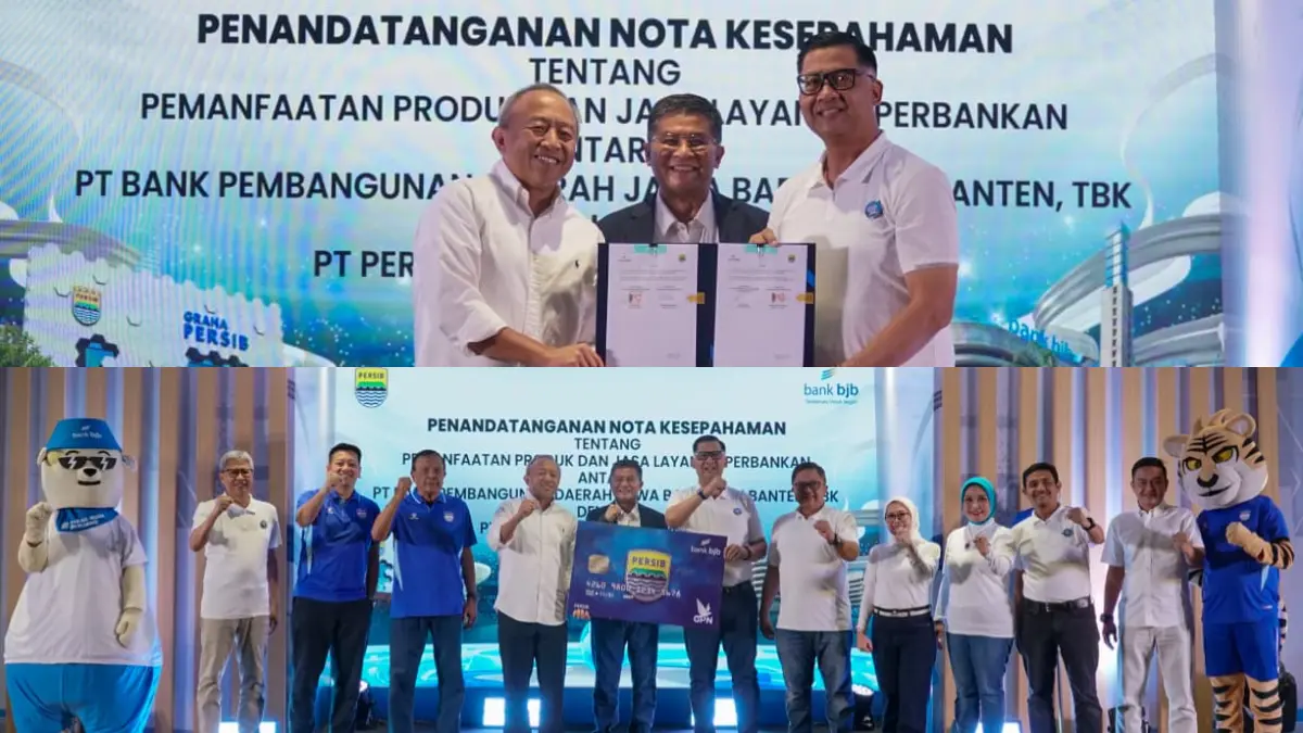 Bank bjb dan PT Persib Bandung Bermartabat (PERSIB) kembali bekerja sama untuk musim kompetisi 2026. (Dok. bank bjb)