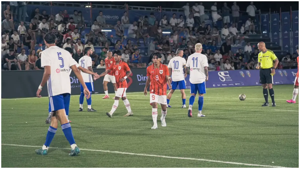 Pemain mini soccer asal Bogor saat berlaga di Italia. (Foto : Sarmudha Deorex for Radar Bogor)