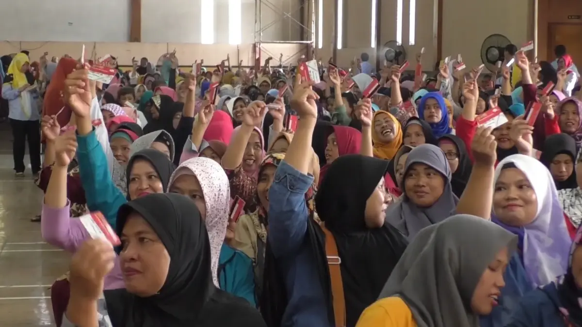 Ilustrasi KPM penerima bansos kategori PKH (YouTube Linjamsos Oke)