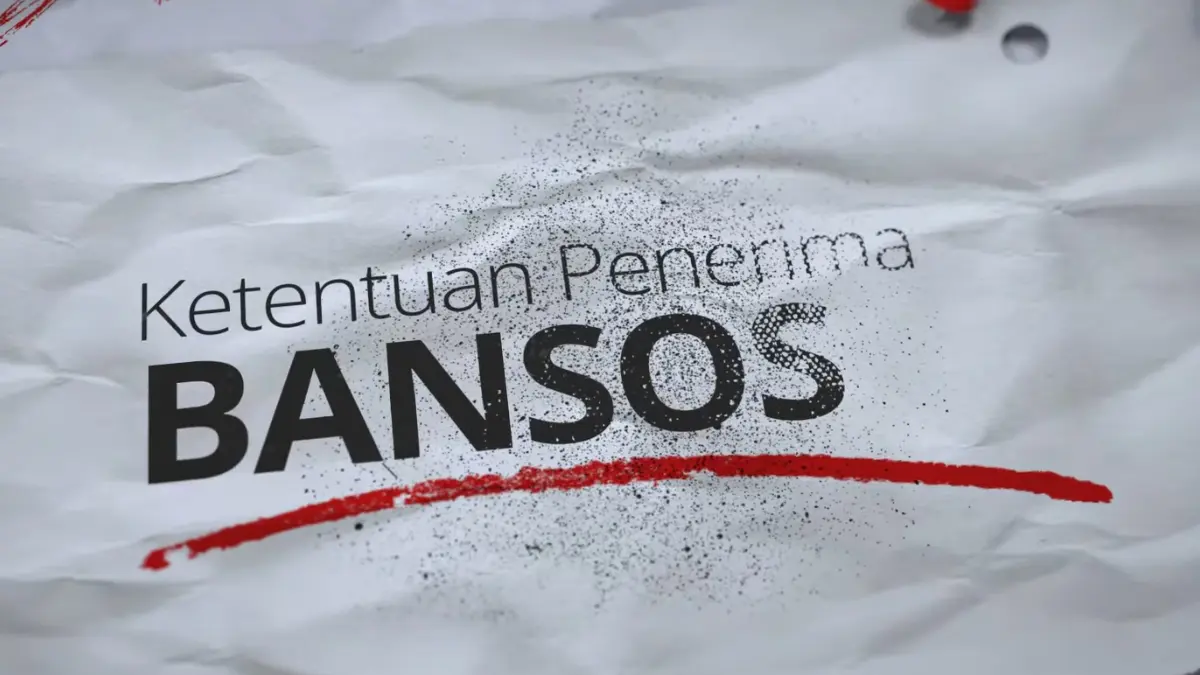 Ketentuan penerima bansos (YouTube Kemensos RI)