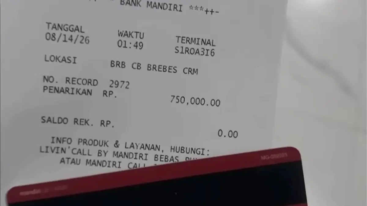 KPM pemilik KKS Mandiri telah menerima pencairan bansos sejak Jumat, 14 Agustus 2026 (Kanal Arfan Saputra Channel)