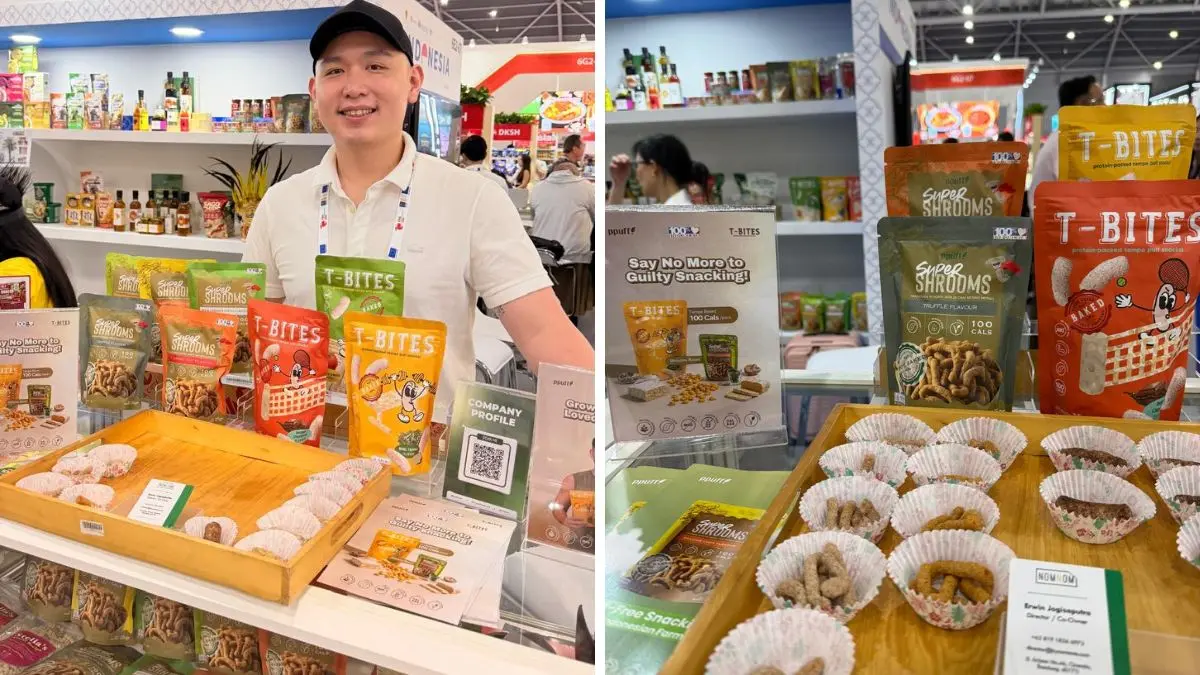 NOMNOM menghadirkan camilan sehat berbahan baku lokal yang mampu diterima pasar global. 