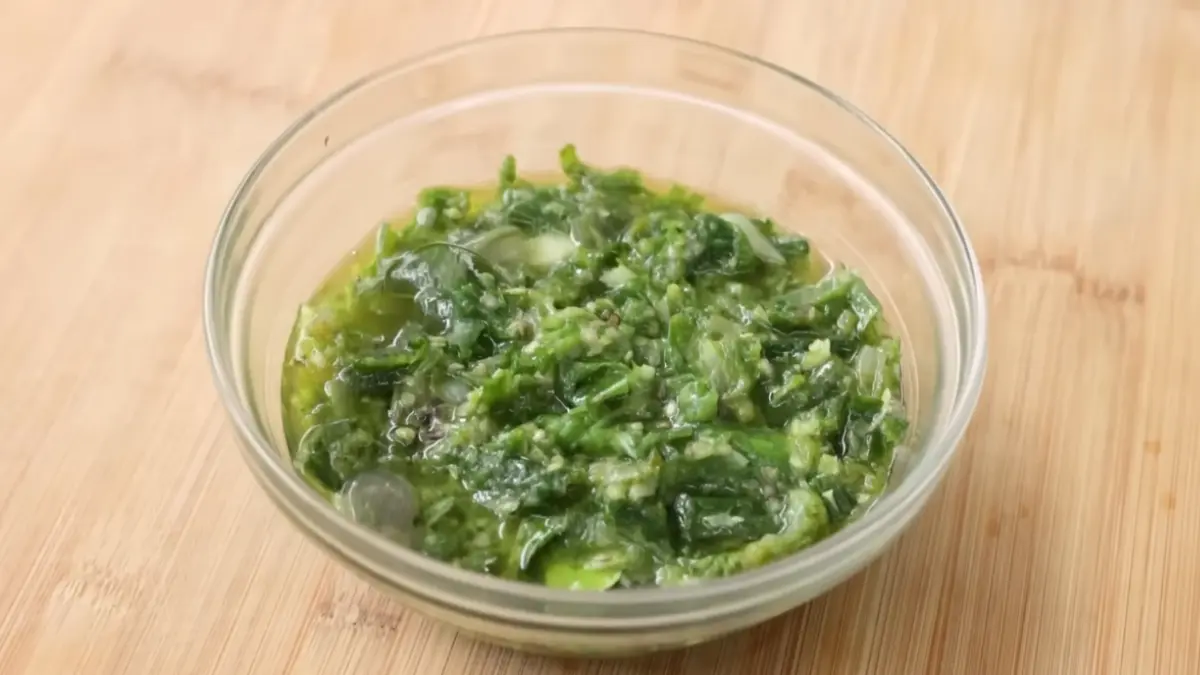 Sambal cabe ijo (YouTube Devina Hermawan)