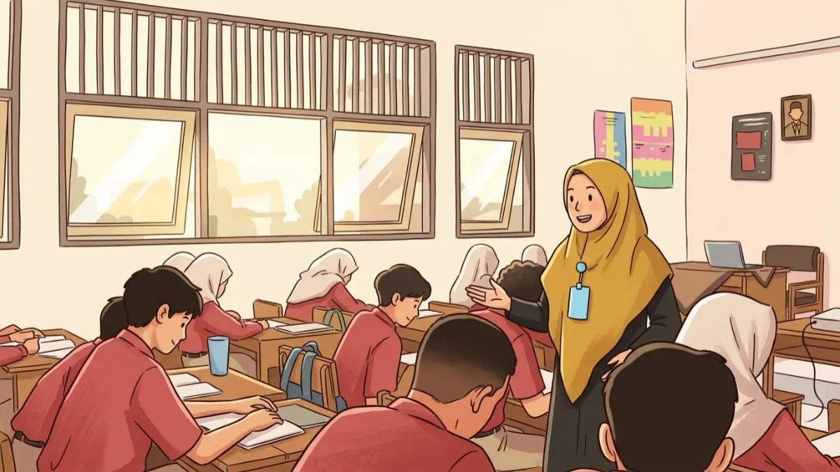 Ilustrasi guru yang menunggu pencairan TPG Juli 2026 (YouTube PPG Kemendikdasmen)