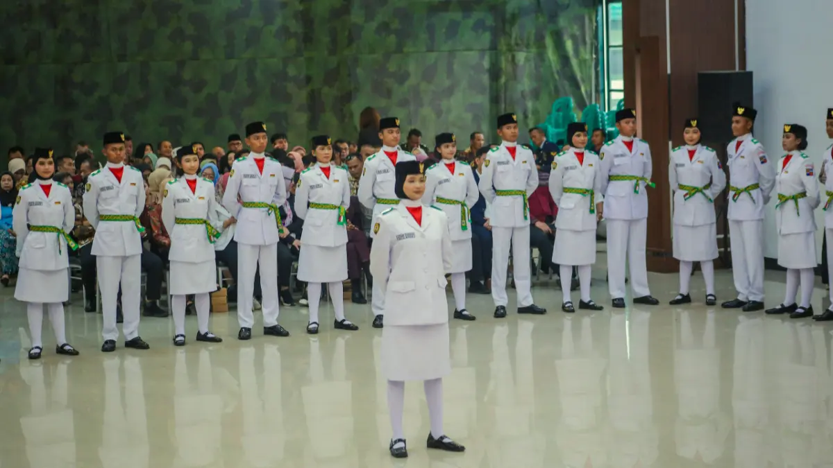 Sebanyak 54 Capaska Kota Bogor siap bertugas di HUT RI, Senin 17 Agutus 2026.  (Diskominfo)