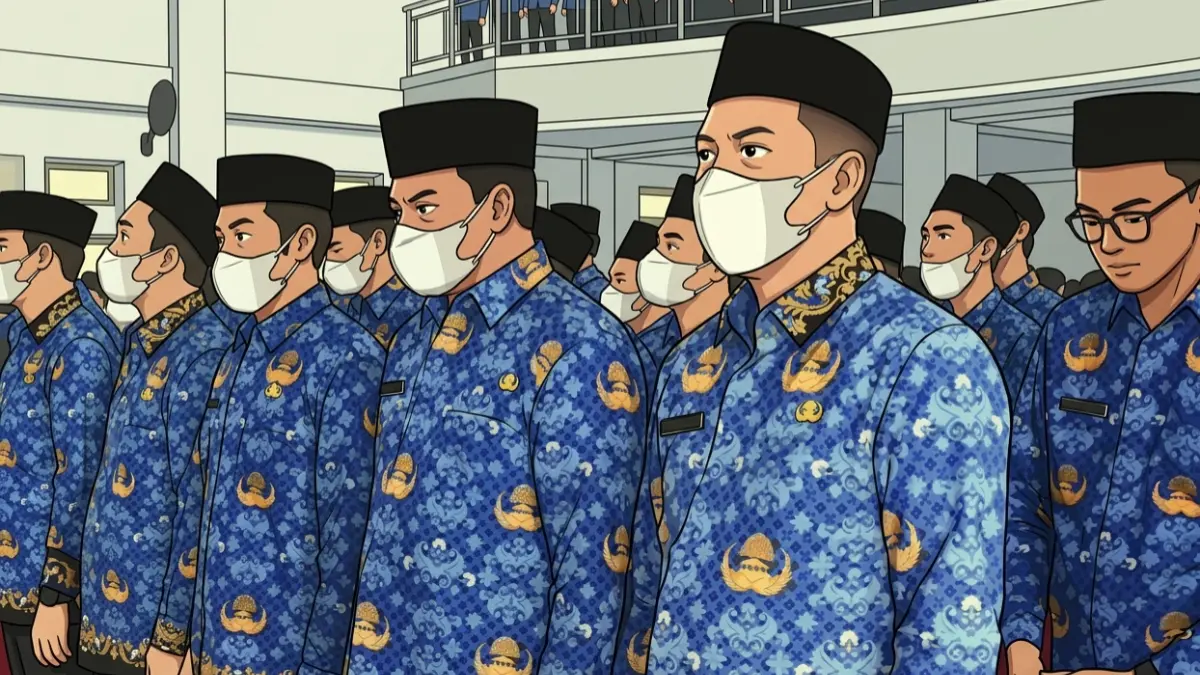 ILUSTRASI: Gaji ASN tahun 2026.