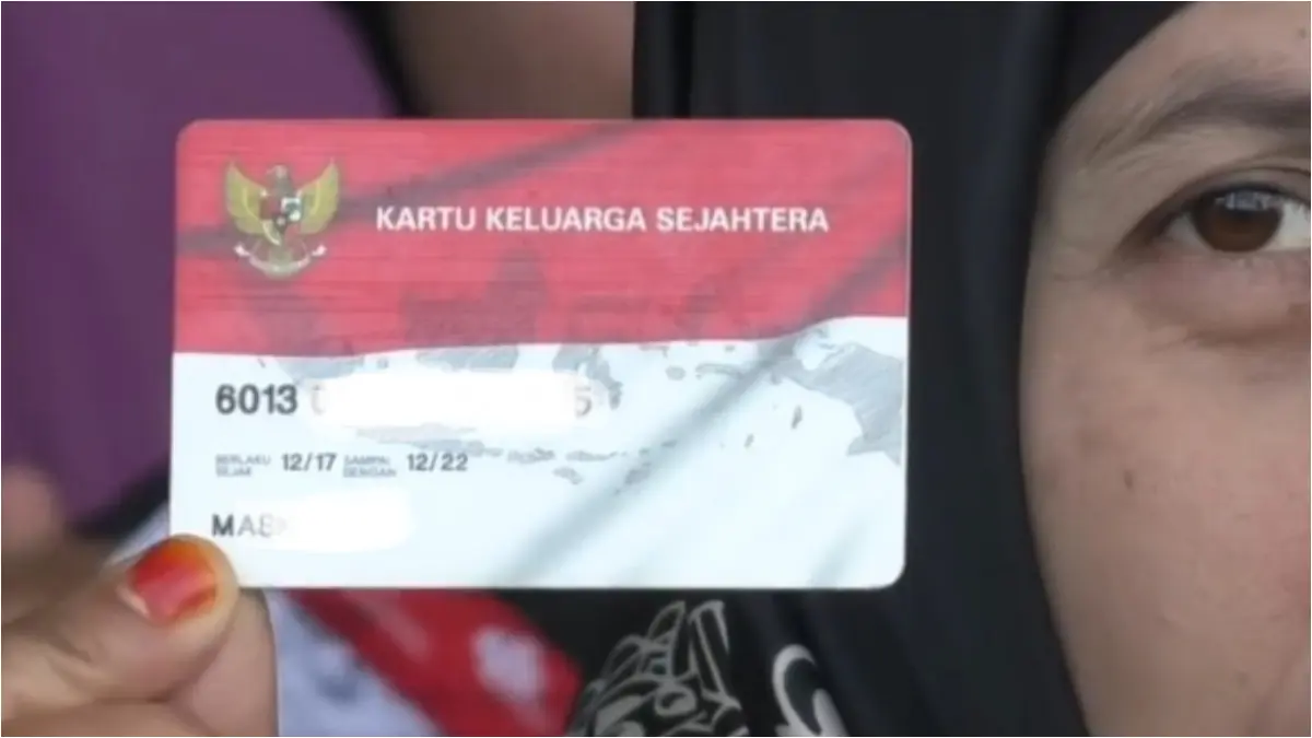 Ilustrasi KKS Merah Putih untuk cairkan bansos (YouTube Linjamsos Oke)