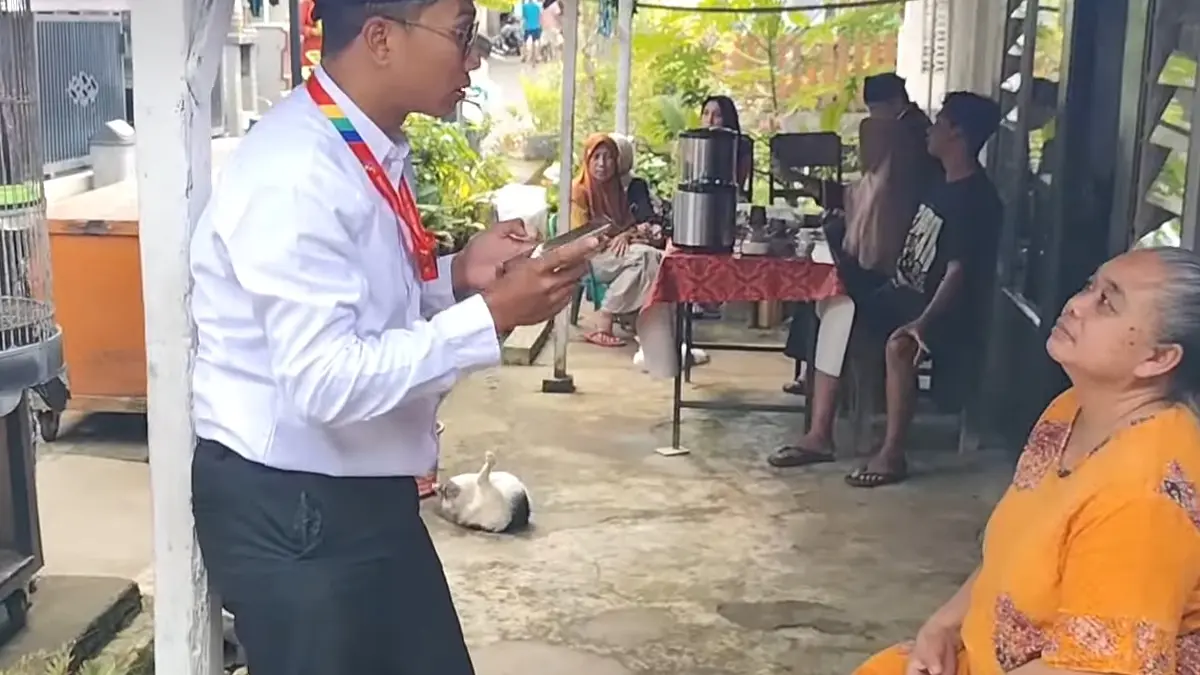 Kegiatan digitalisasi Bansos di Banyuwangi (YouTube Ach Haris Efendy)