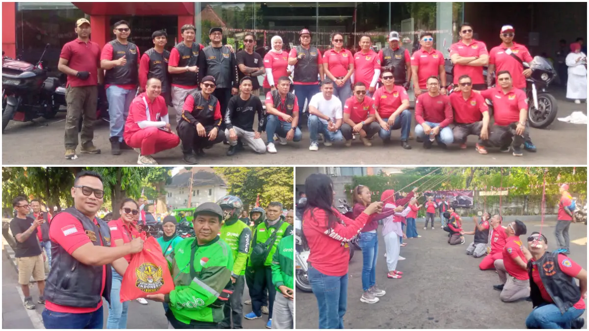 Suasana kegiatan MBCI Bogor berbagi dalam rangka memperingati HUT ke 81 RI. 