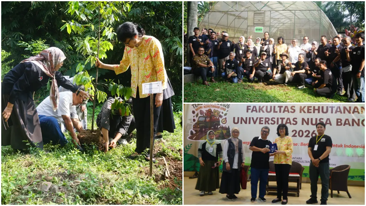 Suasana kegiatan Temu Alumni Fahutan UNB