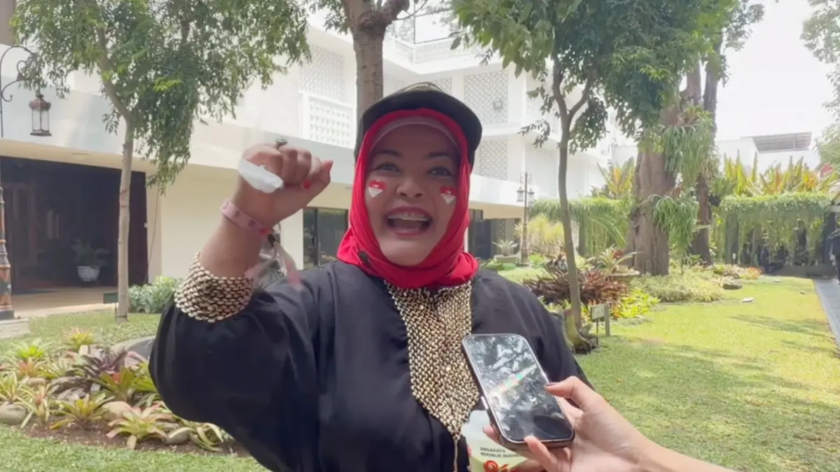 Warga menghadiri upacara HUT ke-81 RI di Istana Kepresidenan, Jakarta Senin, 17 Agustus 2026. (Badan Komunikasi Pemerintah/Bakom RI)