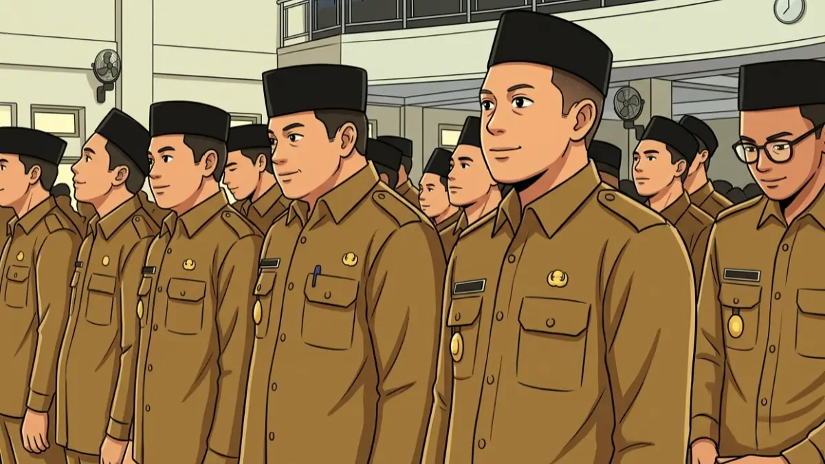 ILUSTRASI: Peluang guru PPPK dan PPPK paruh waktu jadi ASN pusat.