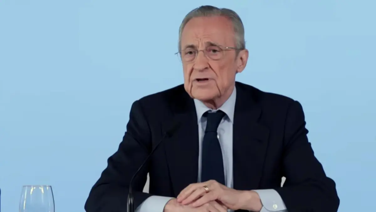 Presiden Real Madrid, Florentino Perez.