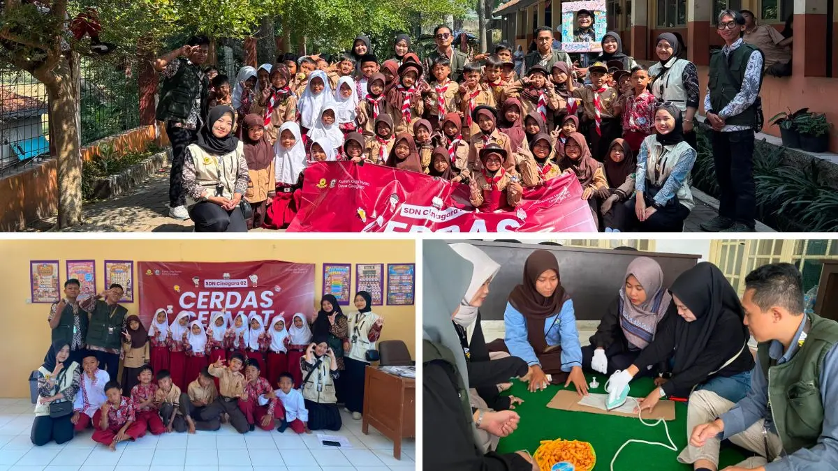 Program pengabdian masyarakat Unida Bogor di Desa Cinagara, Kecamatan Caringin Kabupaten Bogor.