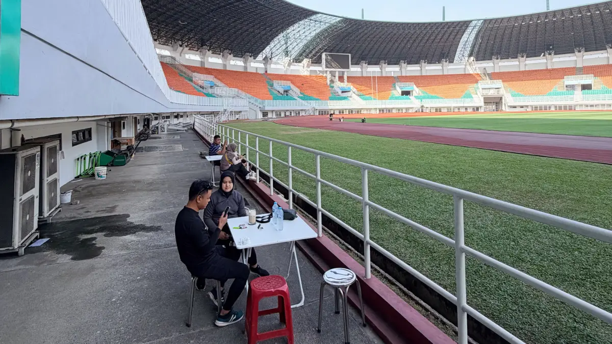 Sisi Timur Social House yang berada di kawasan Stadion Pakansari, Cibinong, Kabupaten Bogor. Foto: Instagram