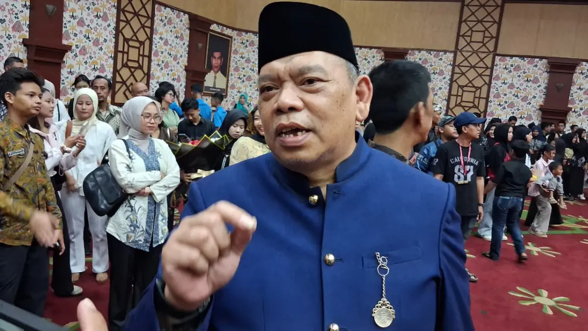 Kepala Dinas Perhubungan, Bayu Ramawanto saat dimintai keterangan oleh Radar Bogor. Foto: Muhammad Ali/Radar Bogor