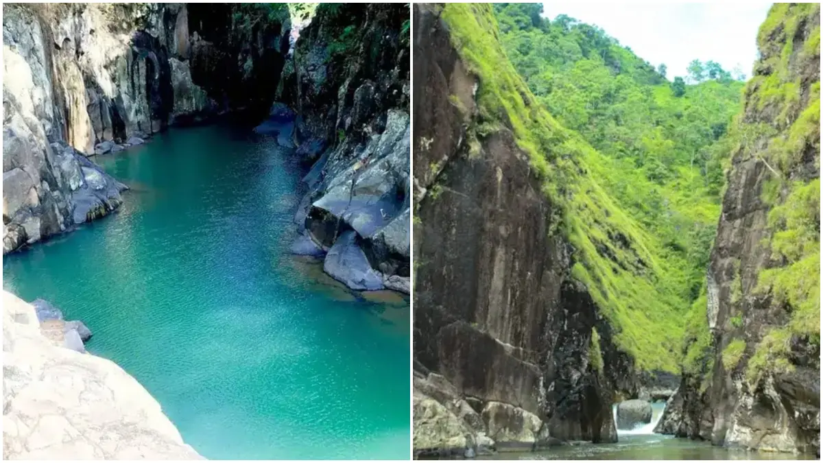 Leuwi Tonjong Cihurip menyuguhkan wisata alam versi ‘Phuket’ Jawa Barat. (Foto: tangakapan layar dari Traveloka)