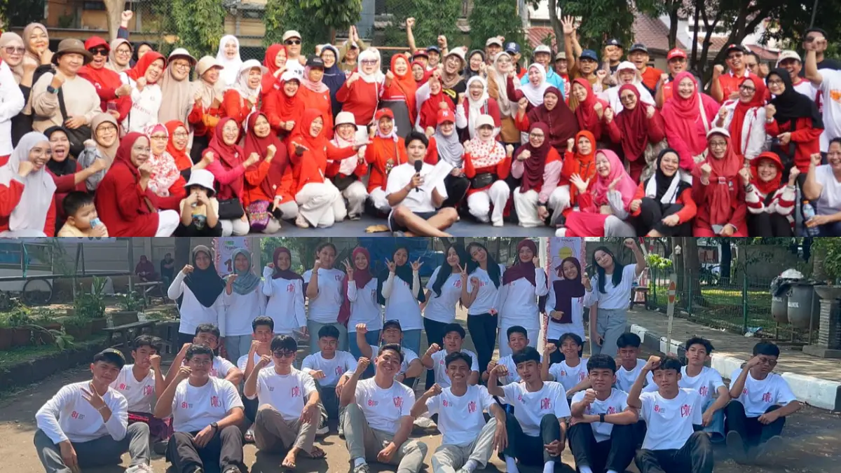 Warga Perumahan Taman Yasmin Sektor 6, RW 09, Curug Mekar, Kecamatan Bogor Barat, Kota Bogor menggelar berbagai kegiatan pada HUT ke-81 RI (Dok. Warga)