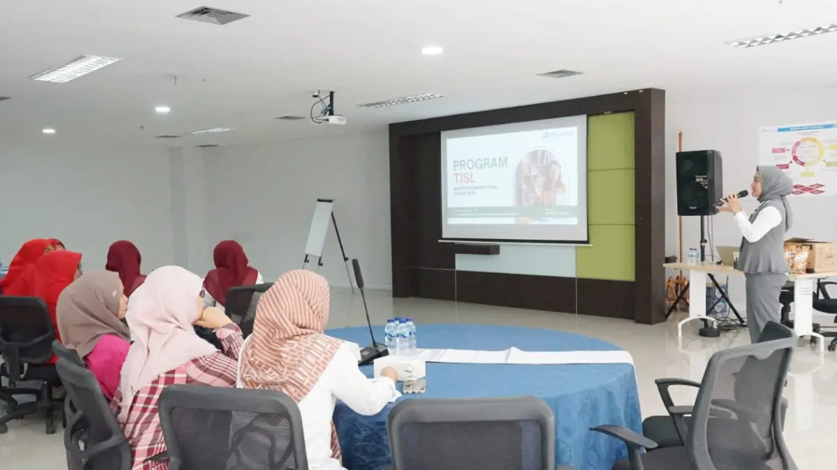 Para pelaku UMKM saat mengikuti kegiatan sharing session yang diselenggarakan PT Pendidikan Maritim dan Logistik Indonesia (PT PMLI) bertajuk Pastrypreneur. (Dok. PMLI)