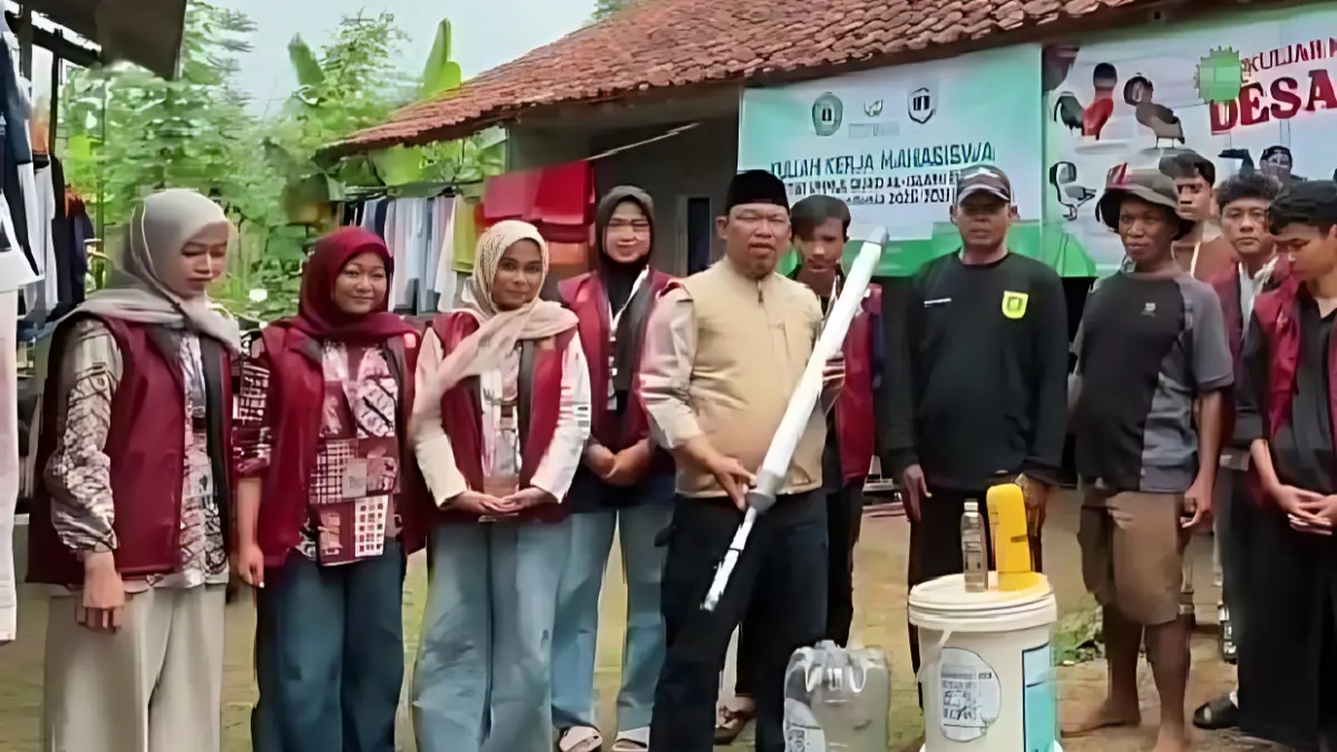 KKM Kelompok 06 UIB di Desa Cibunian, Kecamatan Pamijahan, Kabupaten Bogor, Jumat 21 Agustus 2026.