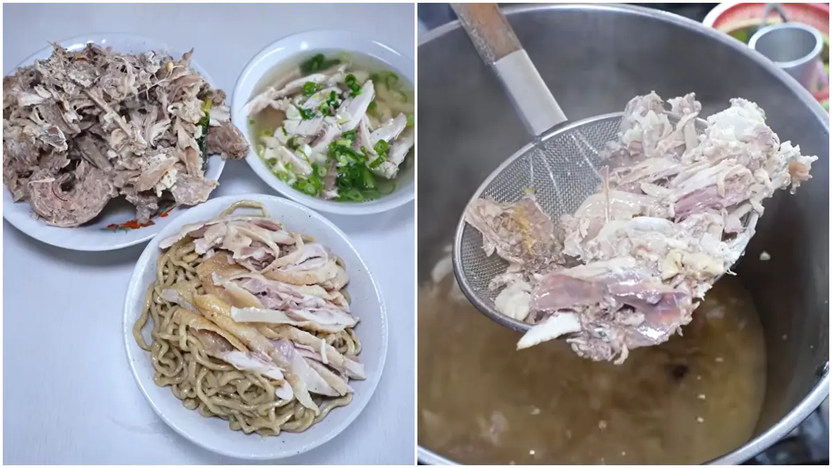 Tampilan Mie Ayam Pakde dengan Porsi Jumbo. (Foto: Kanal Youtube @anakkuliner)