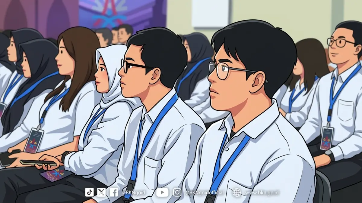 Ilustrasi pelaksanaan CPNS 2027 (bkn.go.id/Diolah dengan Gemini AI)