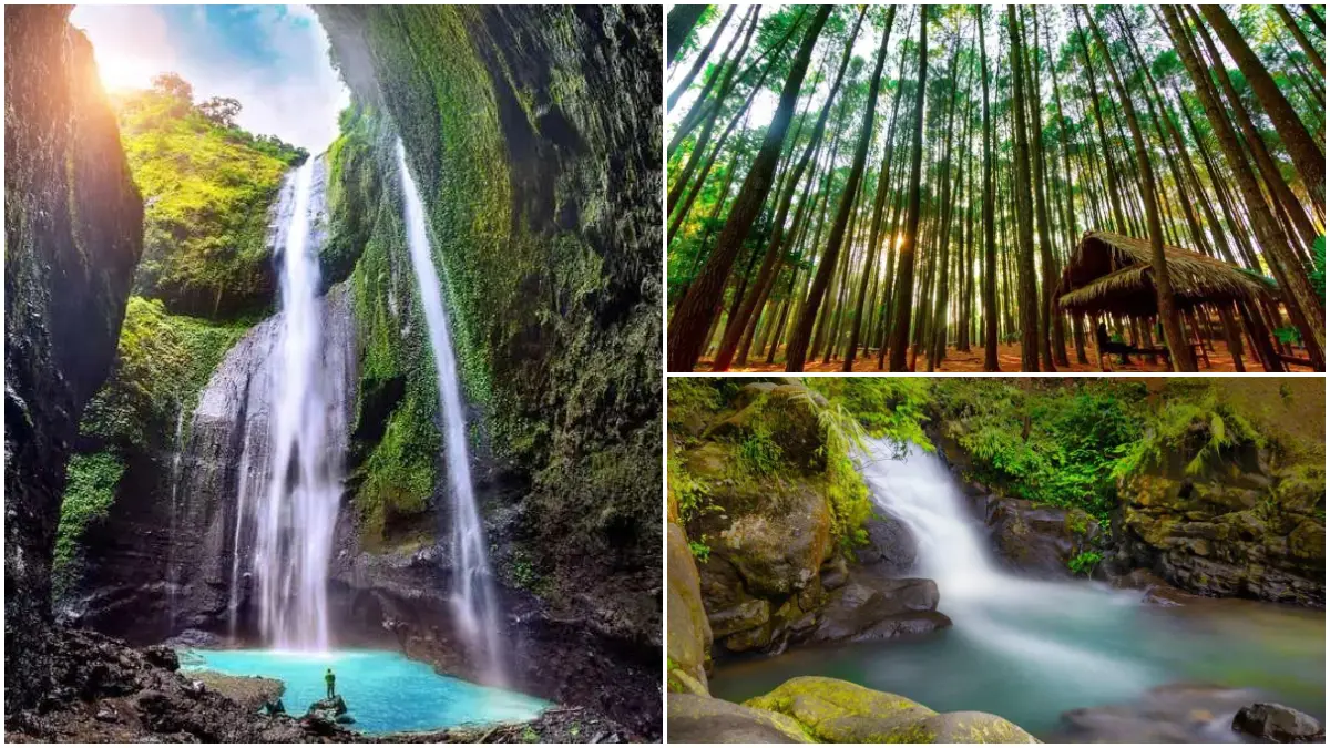 Suasana Curug Naga Megamendung Bogor. (Foto: Traveloka)