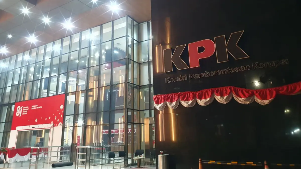 Gedung merah putih KPK. Foto:Billy/Radar Bogor.