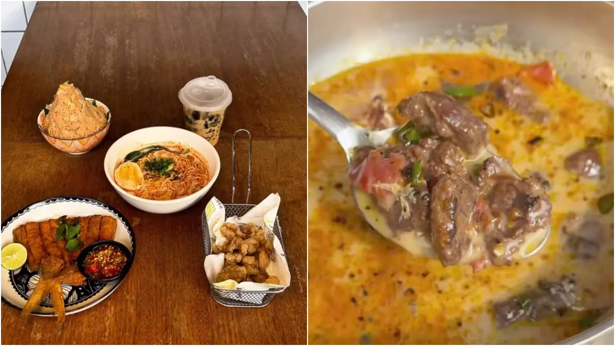 Kuliner di Teh Tarik Menarik Bogor (Instagram @teh.tarik.menarik)