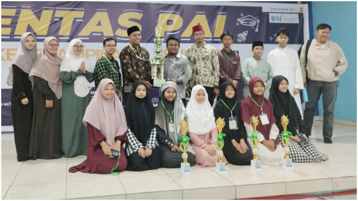 SMP IT eL Ma’Mur berhasil menjadi juara umum di Pentas PAI. (Foto : SMP IT eL Ma’Mur for Radar Bogor)