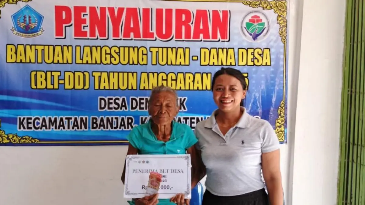 Ilustrasi penyaluran BLT Dana Desa kepada KPM. (dencarik-buleleng.desa.id)