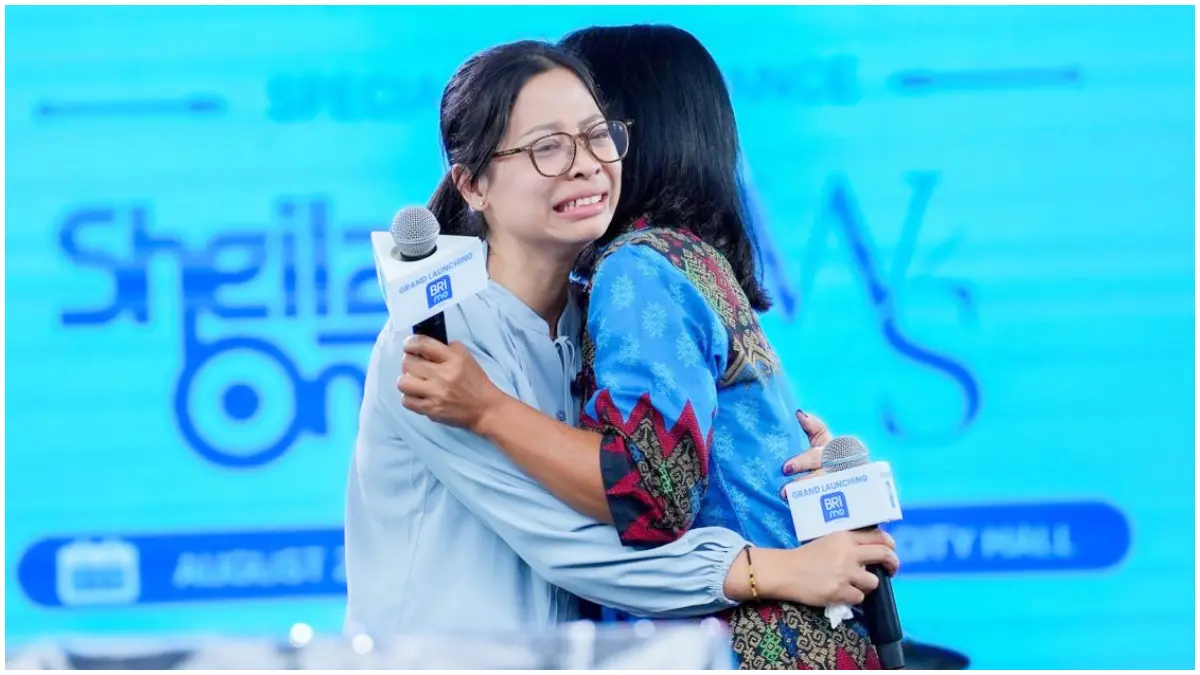 Momen Yuni Lestari kembali bertemu dangan sang ibu.