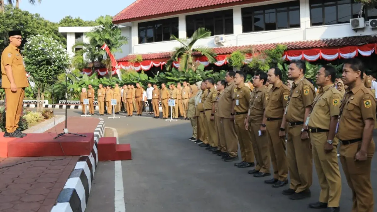 Sekretaris Daerah (Sekda) Kabupaten Bogor Ajat Rochmat Jatnika mengingatkan para ASN untuk meningkatkan profesionalisme. (Dok. Diskominfo Kabupaten Bogor)