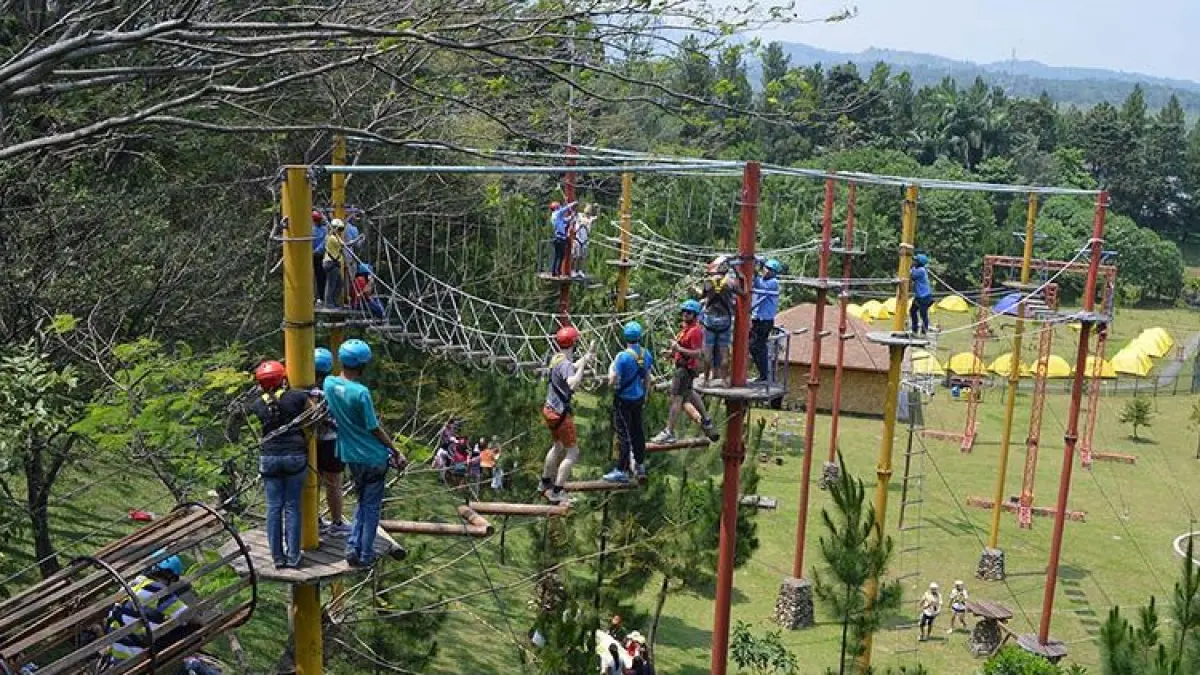 Suasana Taman Budaya Sentul City