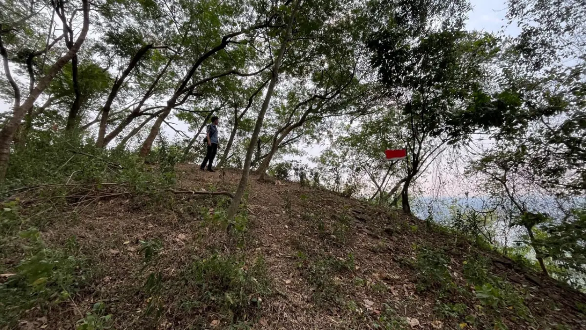Suasana Puncak Gunung Putri yang berada di Desa Gunung Putri, Kecamatan Gunung Putri, Kabupaten Bogor. (Foto : Azis/Radar Bogor)