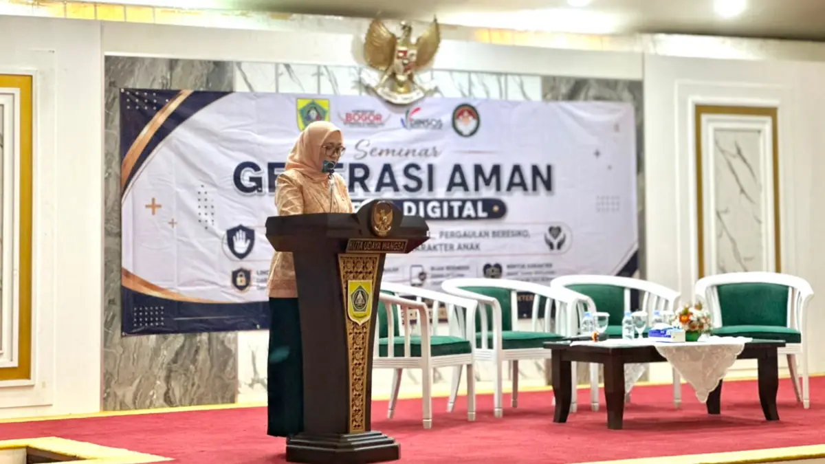 DWP Kabupaten Bogor saat menggelar seminar pencegahan pelecehan seksual di era digital. (Dok. DWP Kabupaten Bogor)