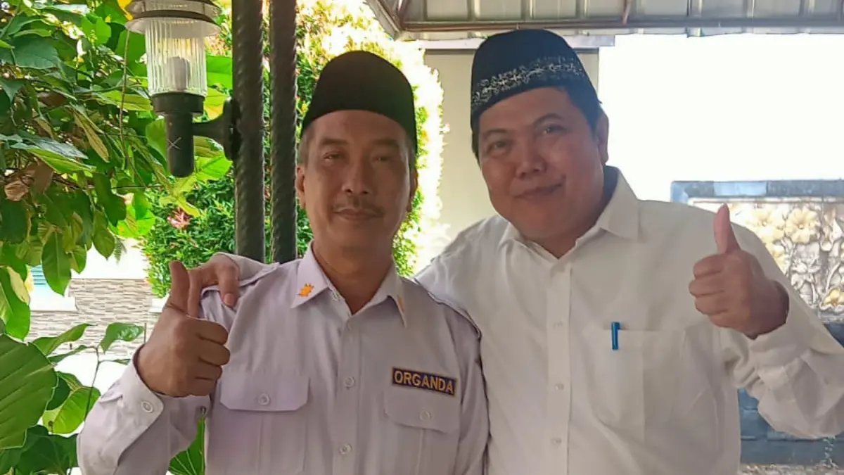 Gunawan (Kiri) kembali pimpin Organda Kabupaten Bogor. (Foto: Dok pribadi)