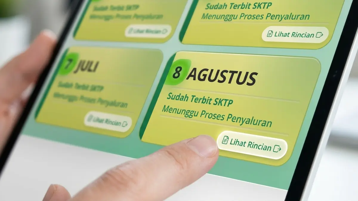 Ilustrasi SKTP yang sudah terbit untuk alokasi TPG Agustus 2026 (info.gtk.kemendikdasmen.go.id/Diolah dengan Gemini AI)