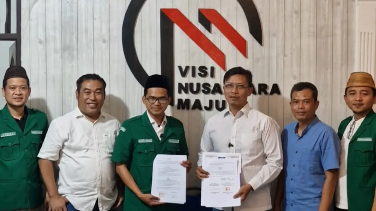 Kerja sama GP Ansor Kabupaten Bogor dan ITB Vinus. Foto: Dok ITB Vinus