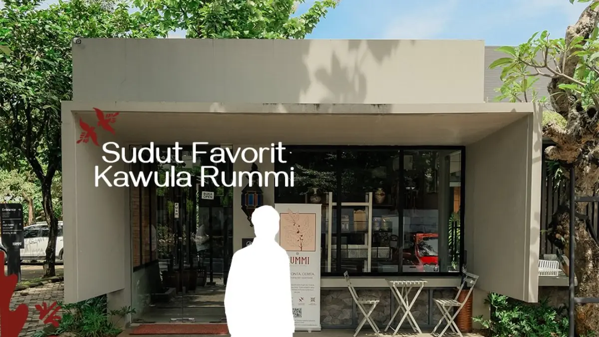 Salah satu spot favorite di Rummi Kopi Lan Tresna, Sentul, Bogor. Foto: Instagram