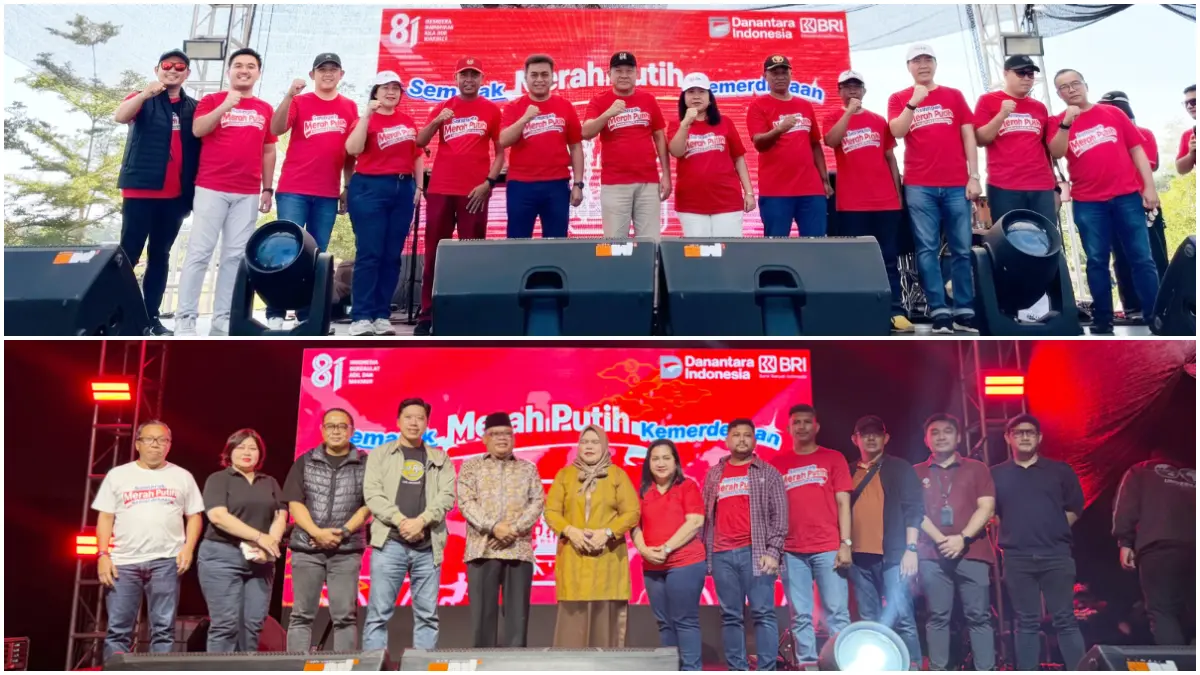 BRI menggelar Semarak Merah Putih Kemerdekaan di Sofifi, Sabtu 22 Agustus 2026.