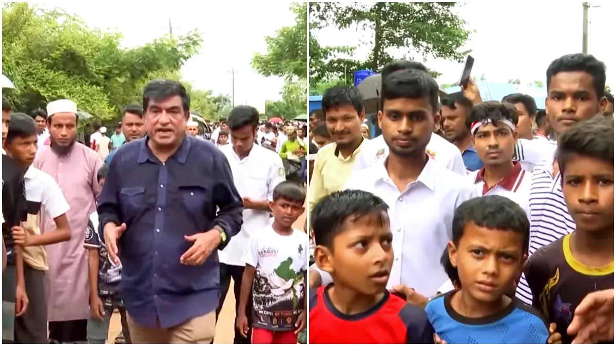 Demonstrasi yanng dilakukan oleh warga etnis Rohingya di Bangladesh. (Foto: Kanal Youtube @AlJazeeraEnglish)