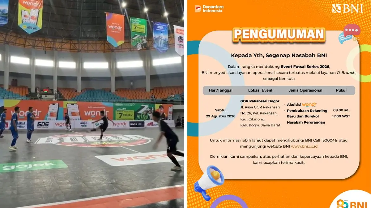 Ilustrasi BNI Futsal Series