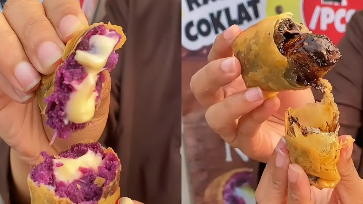 Lumpia Ubi Ungu Lumer (Instagram @sabrinaina_marimakanyuk)