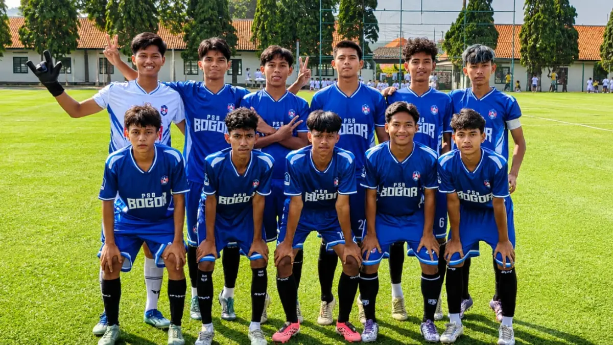 PSB Bogor lolos ke babak 16 besar Piala Soeratin U-17 Jawa Barat usai kalahkan Persika Karawang 1951 di Lapangan Pusdikpom, Cimahi, Kamis, 27 Agustus 2026. (Media Officer PSB Bogor)
