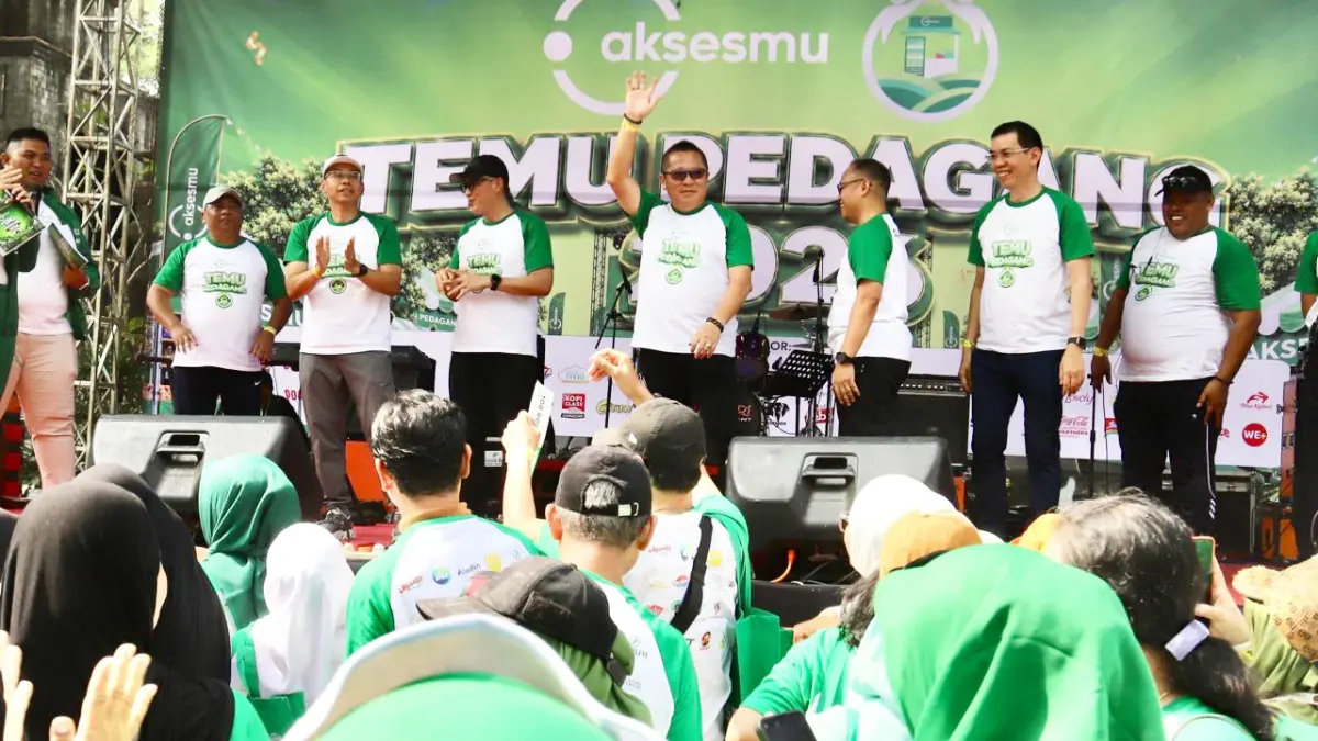 PT Sumber Trijaya Lestari (Aksesmu) mempertemukan sekitar 1.000 Pedagang warung dari berbagai wilayah Indonesia melalui Temu Pedagang Aksesmu 2026. (Dok. Aksesmu)