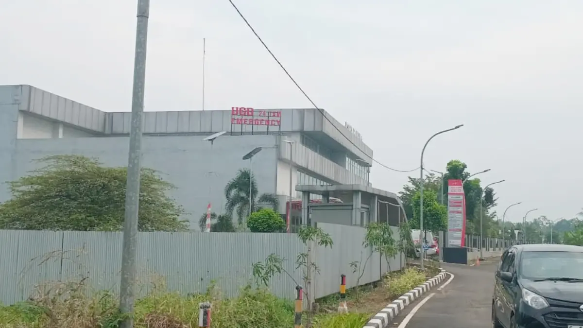 Rumah Sakit Rawat Jalan Parung di Cogreg, Kecamatan Parung, Kabupaten Bogor, (Hendi Novian/Radar Bogor)