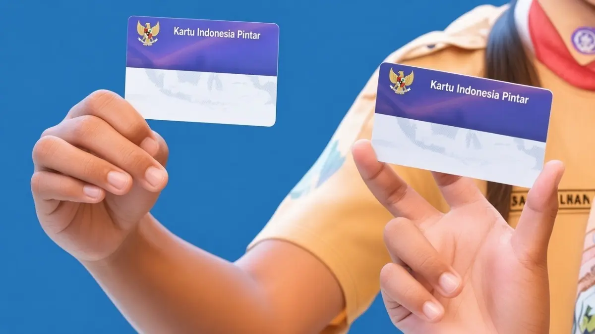 Ilustrasi Kartu KIP, salah satu instrumen yang digunakan untuk penyaluran bantuan pendidikan. (Instagram @kemendikdasmen)