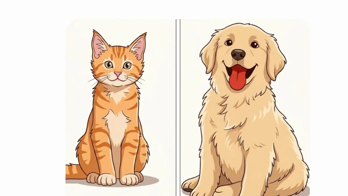 Kucing dan anjing memiliki karakter yang berbeda, sama halnya dengan pemilik mereka 